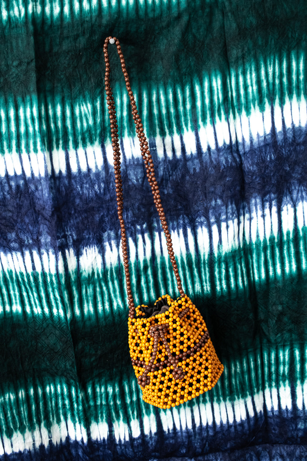 Mini Drawstring Bucket Bag