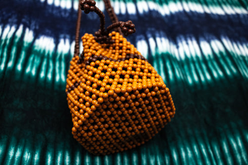 Mini Drawstring Bucket Bag